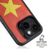 Vietnam Flag Distressed iPhone 14 Kickstand Case
